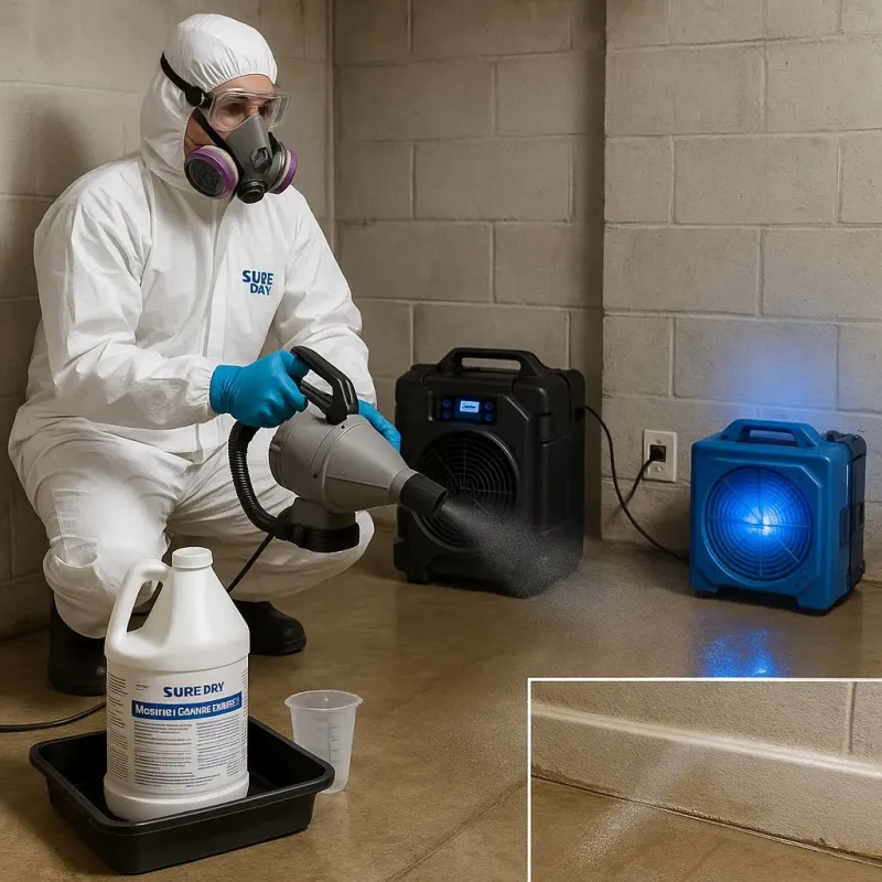 Sanitization and Odor Removal process in La Blanca, TX